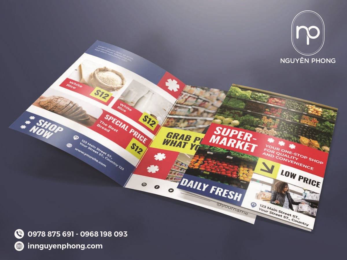 In catalogue mảng nhà hàng đẹp